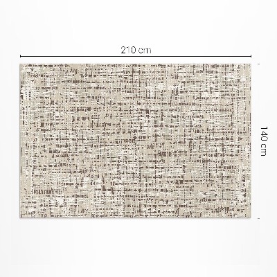 Teppich pvc Stoffimitation im Boho-Stil