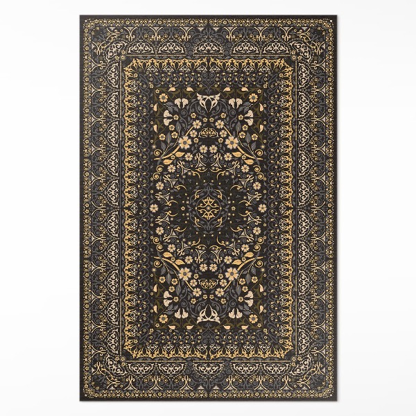Teppich auf pvc Pflanzendekoration ornamentales Muster