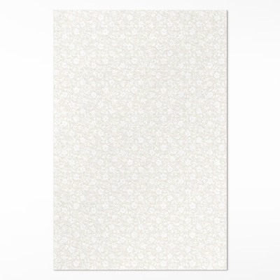 Pvc teppich Feine zarte Feldblumen im Boho-Stil