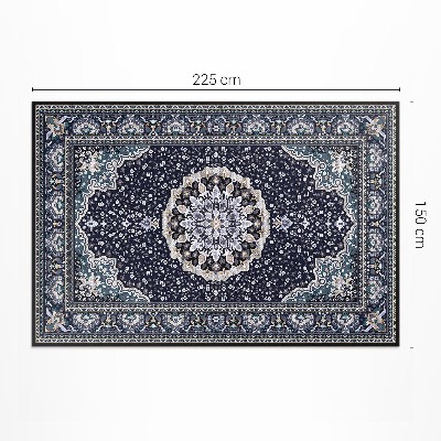Pvc teppich Mandala gemustertes Ornament