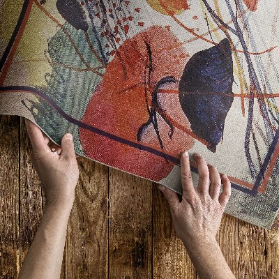Vinyl teppich läufer Koloriertes Aquarell von Wassily Kandinsky