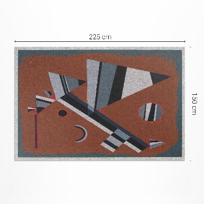 Teppich pvc Wassily Kandinskys Gris