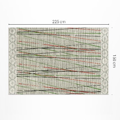 Vinyl teppich Japanische Holzschnitt-Imitation eines Stoffes