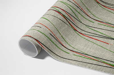 Vinyl teppich Japanische Holzschnitt-Imitation eines Stoffes