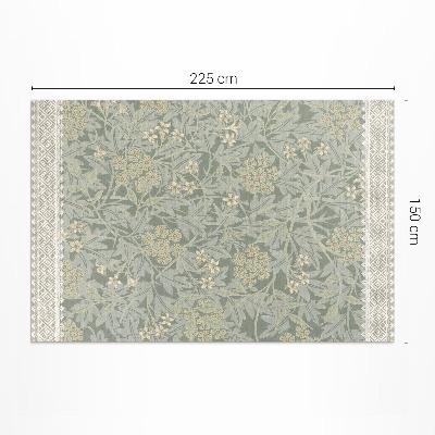 Vinyl teppich läufer Illustration eines Jasmins von William Morris