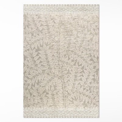 Teppich auf pvc Zweige und Blätter William Morris