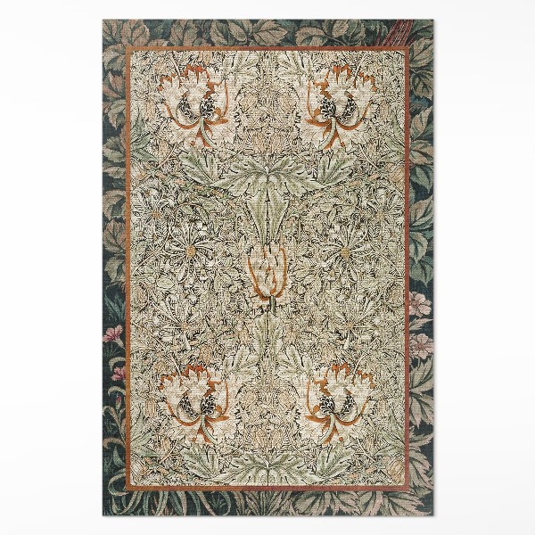 Teppich pvc Geißblatt William Morris
