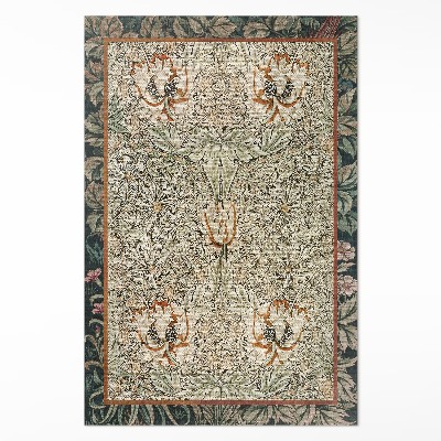 Teppich pvc Geißblatt William Morris