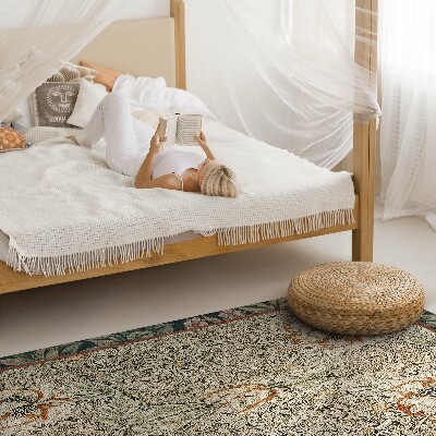 Teppich pvc Geißblatt William Morris