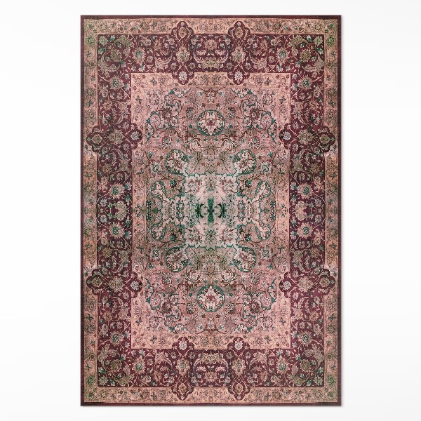 Teppich pvc Antikes traditionelles ornamentales Muster