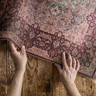 Teppich pvc Antikes traditionelles ornamentales Muster