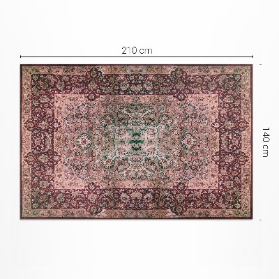 Teppich pvc Antikes traditionelles ornamentales Muster