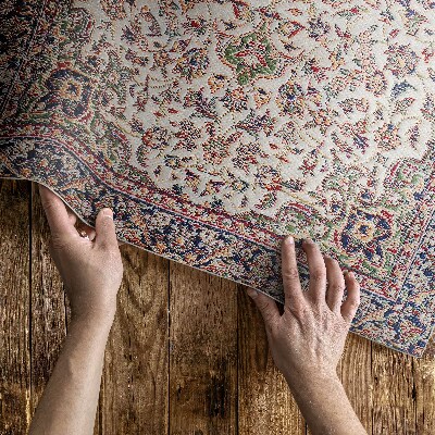 Teppich auf pvc Klassischer Granatapfelblumenstrauß