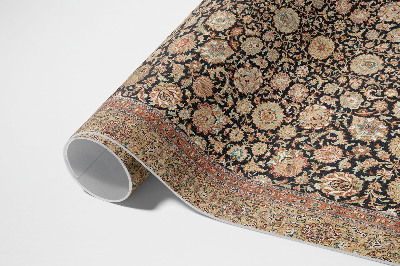 Vinyl teppich Vintage Pfingstrosen im alten Stil