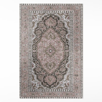 Teppich auf pvc Dekoratives Vintage-Muster im persischen Stil