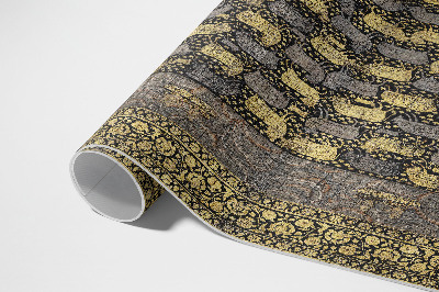 Vinyl teppich Ornamentale Details dekoratives Muster
