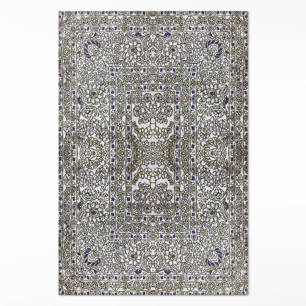 Pvc teppich Grafik Linear Vintage Grau
