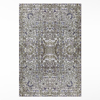 Pvc teppich Grafik Linear Vintage Grau