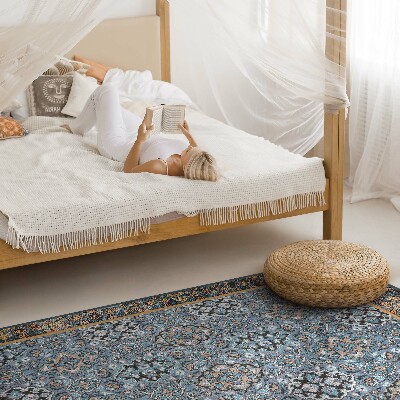 Teppich auf pvc Ethnisches Mosaik im Vintage-Stil mit Ornamenten