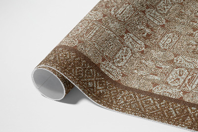 Teppich pvc Ornamentales Mosaikmuster im Vintage-Stil