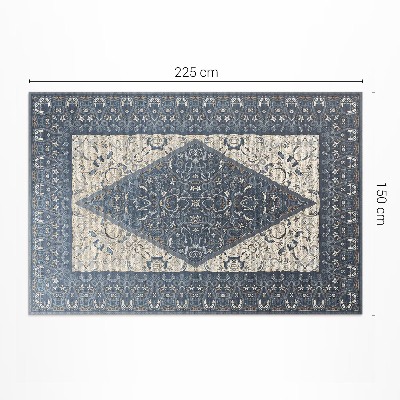 Teppich auf pvc Arabische Ombre vintage ornamental Muster