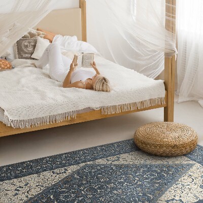 Teppich auf pvc Arabische Ombre vintage ornamental Muster