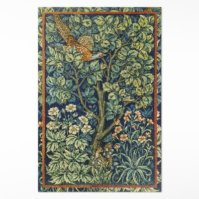 Teppich pvc William Morris und John Henry Gartenmuster