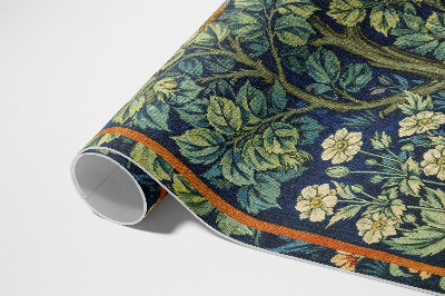 Teppich pvc William Morris und John Henry Gartenmuster