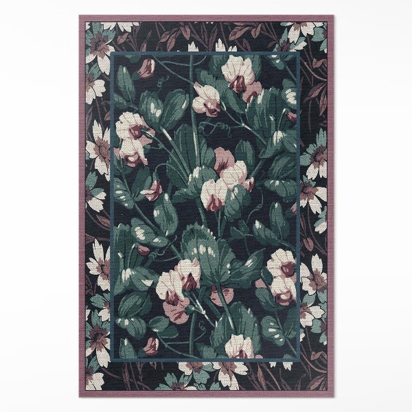 Pvc teppich Albert Racinet florales Muster
