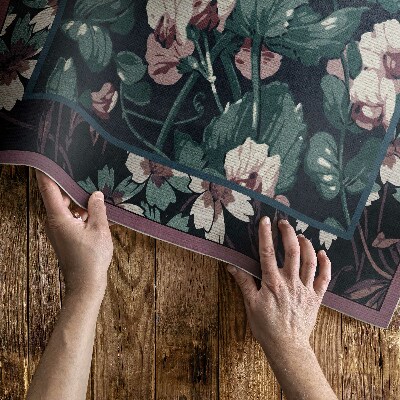 Pvc teppich Albert Racinet florales Muster
