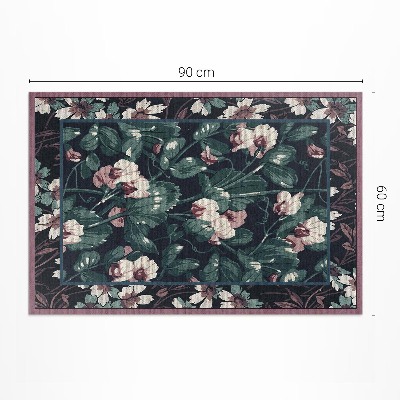 Pvc teppich Albert Racinet florales Muster