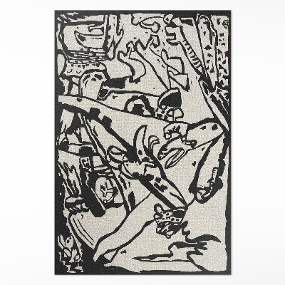 Teppich auf pvc Komposition von Wassily Kandinsky