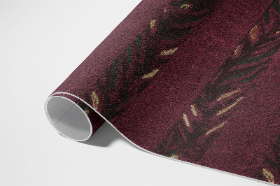 Pvc teppich Blättrige Streifen von Furuya Korin