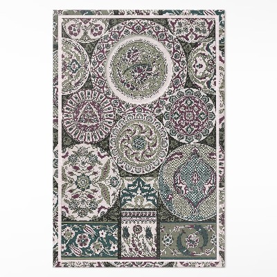 Teppich auf pvc Mandalas von Albert Racinet