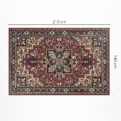 Teppich pvc Klassisches türkisches Muster Nachahmung Stoff