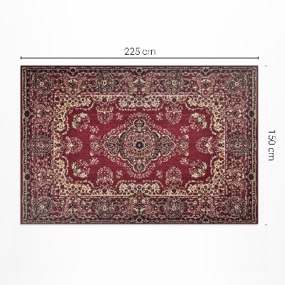 Teppich pvc Ornamentales Muster Details im alten Stil