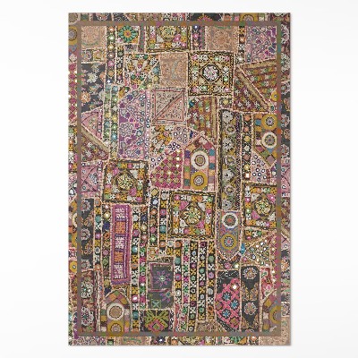 Vinyl teppich Patchwork ethnisches Retro-Muster