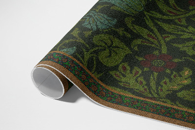 Pvc teppich William-Morris-Blumenmotive