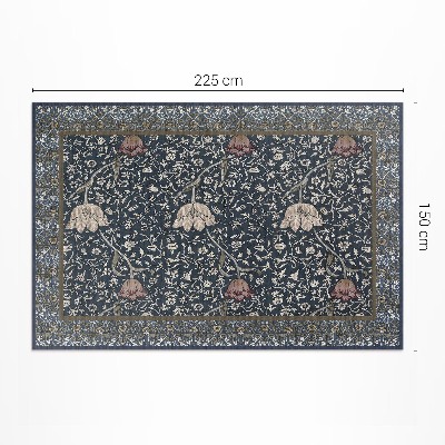 Vinyl teppich Blumenwiese William Morris