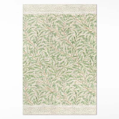 Teppich pvc Vintage Blatt Illustration William Morris