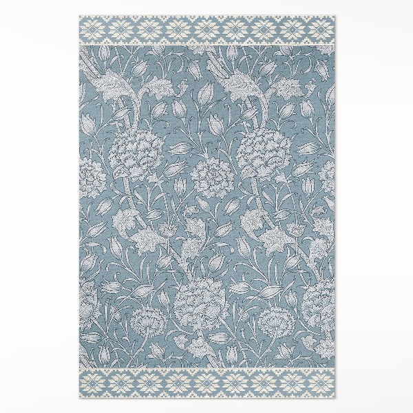 Teppich auf pvc Tulpe William Morris