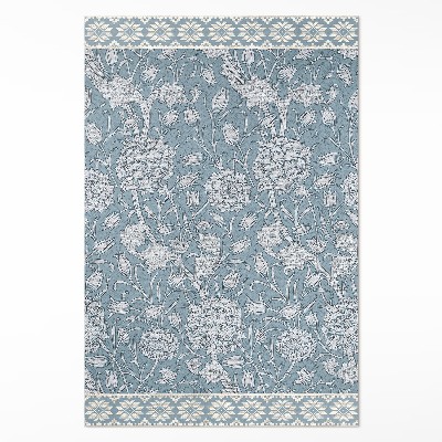 Teppich auf pvc Tulpe William Morris
