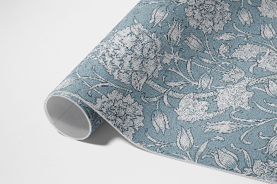 Teppich auf pvc Tulpe William Morris