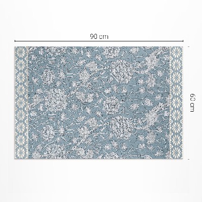 Teppich auf pvc Tulpe William Morris