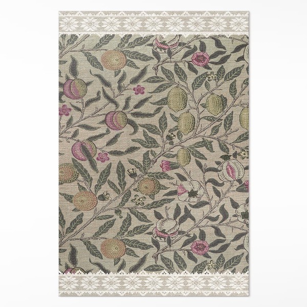 Vinyl teppich Früchte William Morris