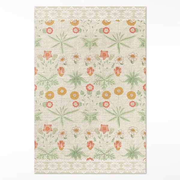 Vinyl teppich läufer Gänseblümchen William Morris