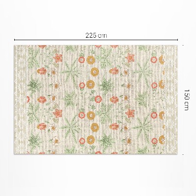 Vinyl teppich läufer Gänseblümchen William Morris