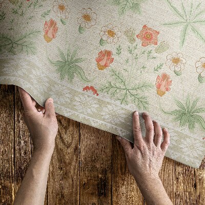 Vinyl teppich läufer Gänseblümchen William Morris