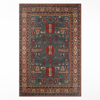 Teppich auf pvc Orientalisches Muster aus dem Nahen Osten
