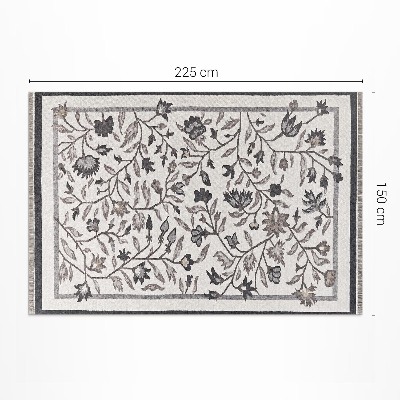 Pvc teppich Monochrome minimalistische Pflanzen